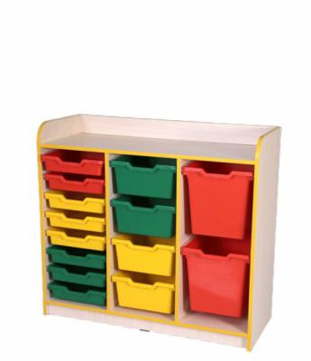 Шафа з лотками для зберігання засобів навчання "Школа-Сад" 1036х410х936 мм. БРІК